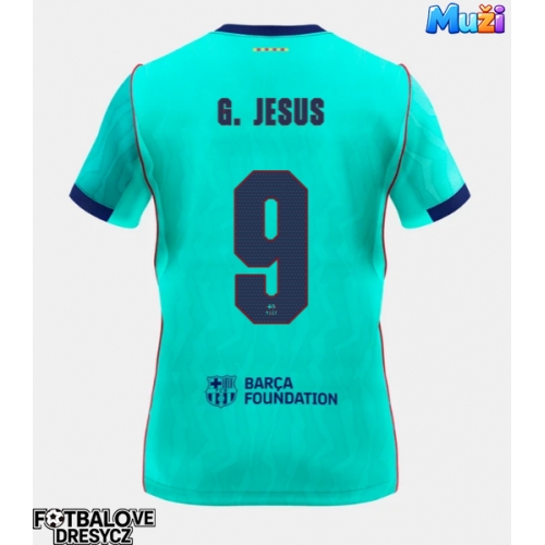 Barcelona Gabriel Jesus #9 Alternativní Dres 2026-27 Krátký Rukáv Barcelona Gabriel Jesus #9 Alternativní Dres 2026-27 Krátký Rukáv